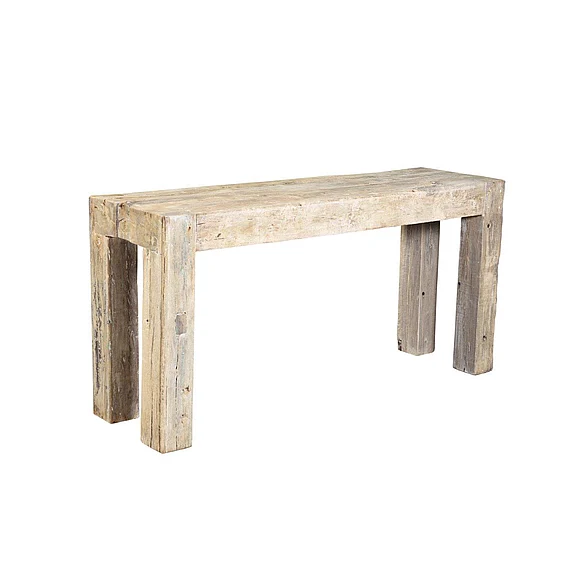 Classic Home Giza Console Table in Antique White 59011978