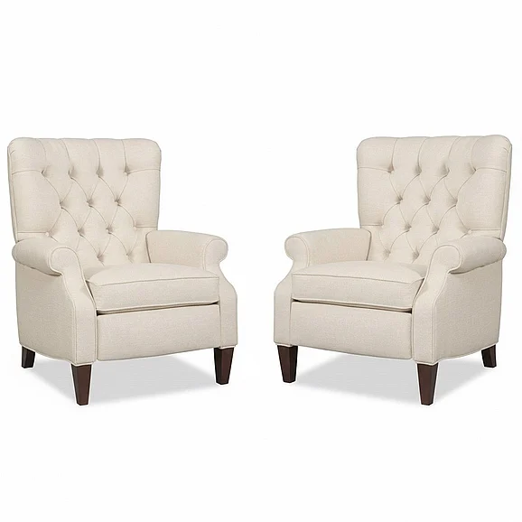 Sam Moore HF Custom Living Room Annick Recliner 5910 (Sold as Set of 2)