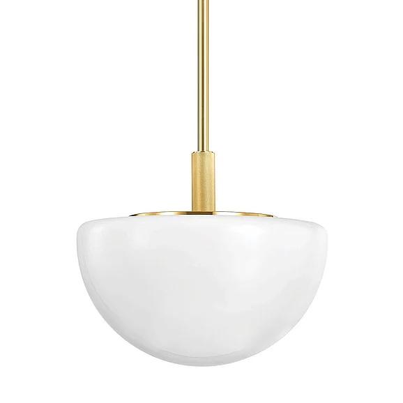 Hudson Valley Lighting Lethbridge Pendant Aged Brass 5919-AGB