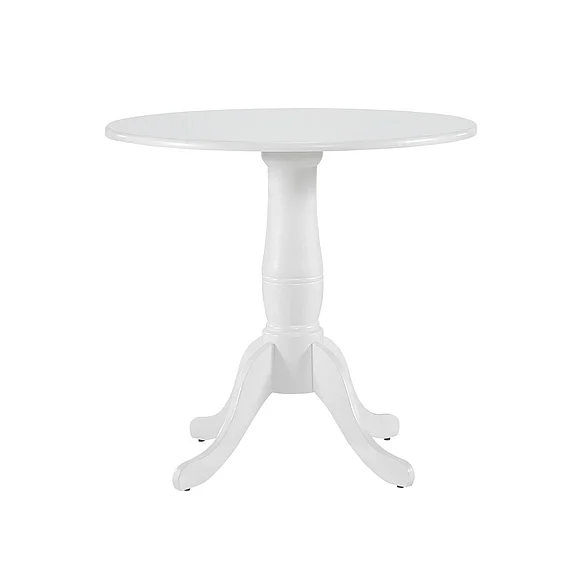 Homelegance Shelby Dining Table in White 5924W-32RD