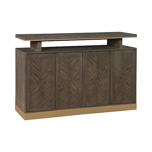 Homelegance Griffin Server in Rustic Brown 5933-40