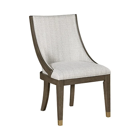 Homelegance Griffin Arm Chair (Set of 2) in Rustic Brown 5933A