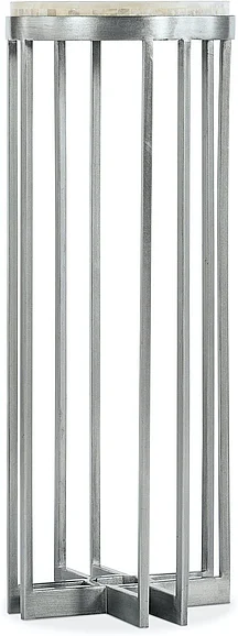 Hooker Furniture Melange Marin 36" Accent End Table in Silver 5934-50003-00
