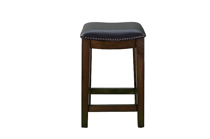 Emma Mason Signature Tuscan Bloom Stool Only (Set of 2) in Dark Brown