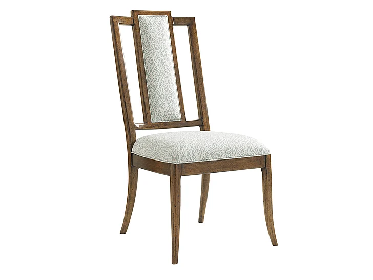 Tommy Bahama Bali Hai St. Barts Splat Back Side Chair 593-882-01