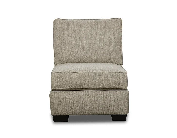 Corinthian Bryant Armless Chair in Raffia FG5941NA