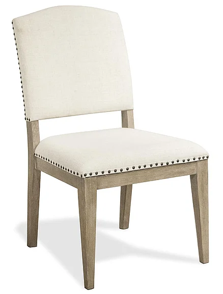 Riverside Myra Upholstered Side Chair in Natural (Set of 2) 59452