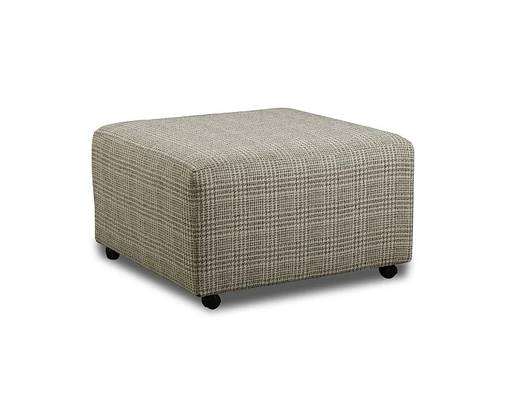 Corinthian Bryant Square Ottoman in Berber FG5947
