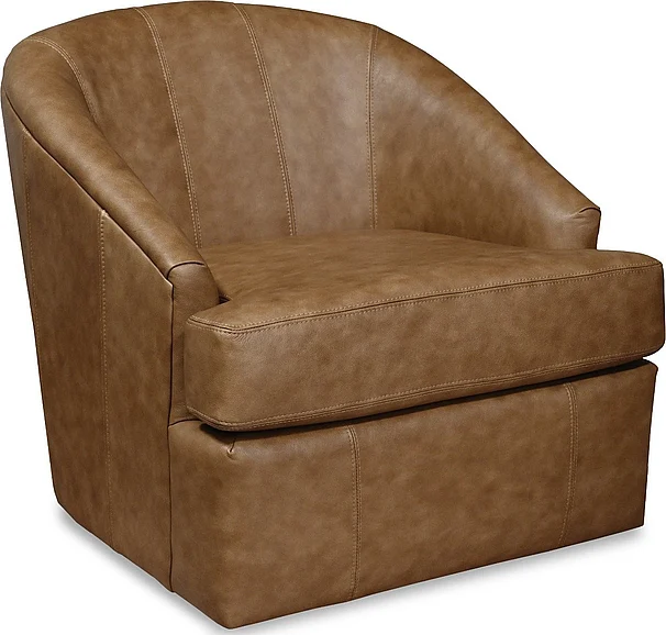 Tennessee Custom Julien Leather Swivel Chair 5J069AL