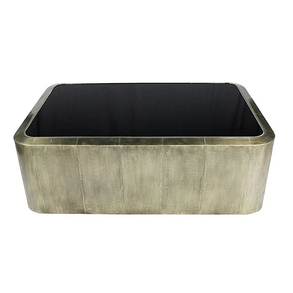 Meva Furniture Hughes Aldrin Cocktail Table in Silver 60003001