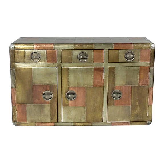 Moti Furniture Hughes Sideboard in Tri-Tone
