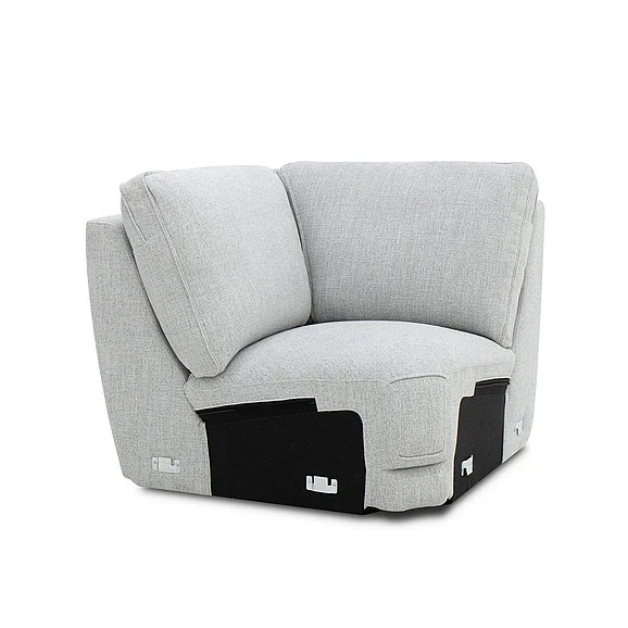 Liberty Furniture Blake Corner Wedge in Estero Smoke 6000SF-40W