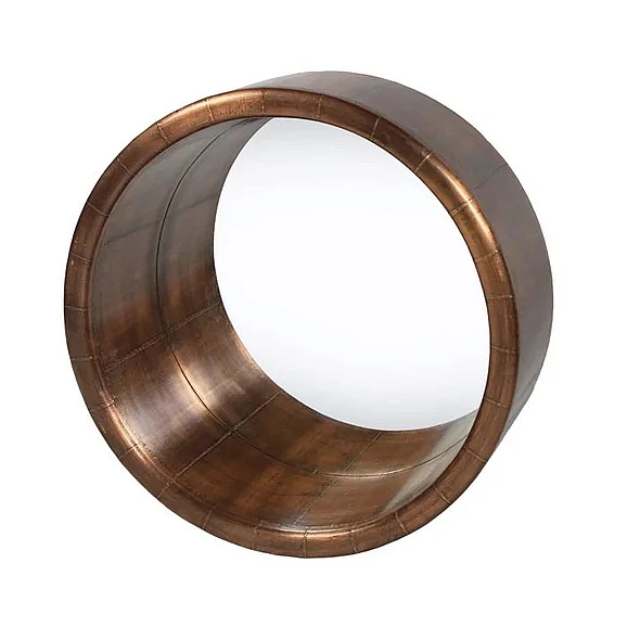 Moti Furniture Mar Vista Earheart Mirror in Copper 60017001