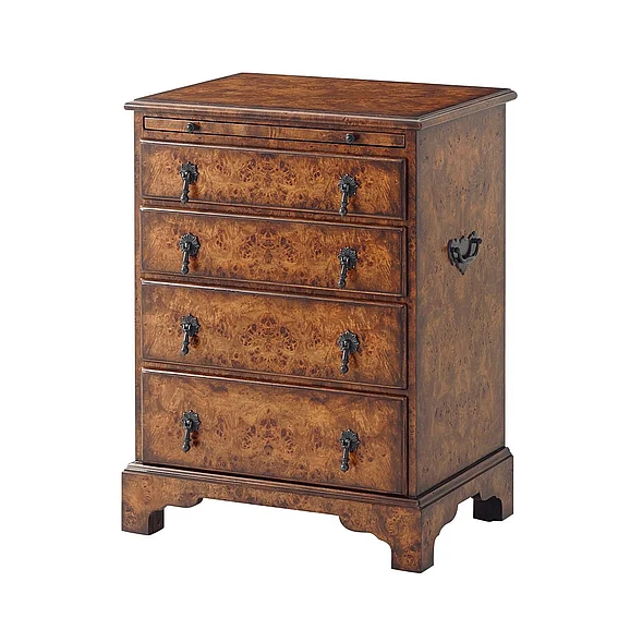 Theodore Alexander Bachelor's Nightstand 6005-044BN