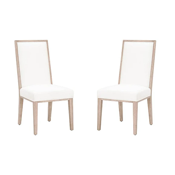 Essentials For Living Traditions Martin Dining Chair (Set of 2) in Natural Gray 6008.NG/LPPRL