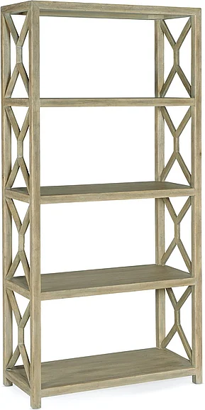 Hooker Furniture Surfrider Etagere in Light Wood 6015-10443-80