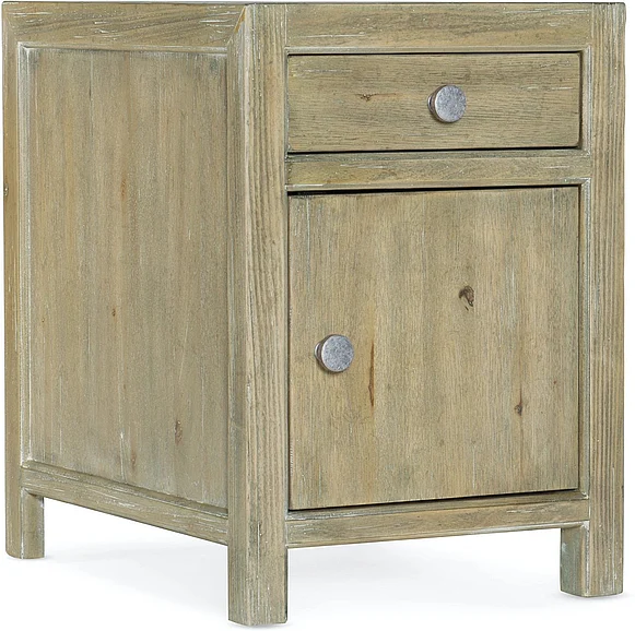 Hooker Furniture Surfrider Chairside Chest in Light Wood 6015-50006-80