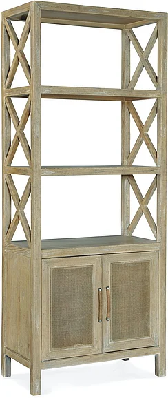 Hooker Furniture Surfrider Entertainment Pier in Light Wood 6015-55443-80