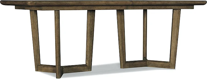 Hooker Furniture Sundance Rectangle Dining Table in Dark Wood 6015-75217-89 CLOSEOUT