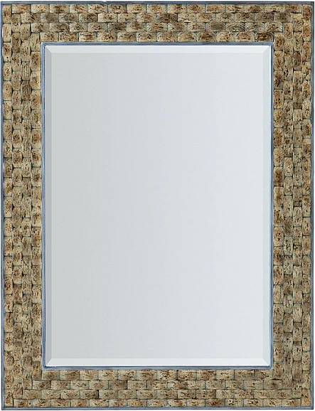 Hooker Furniture Surfrider Portrait Mirror in Light Wood 6015-90004-85