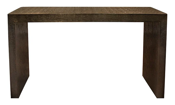Moti Furniture Landon 46" Console Table in Stamped Brass 60205002
