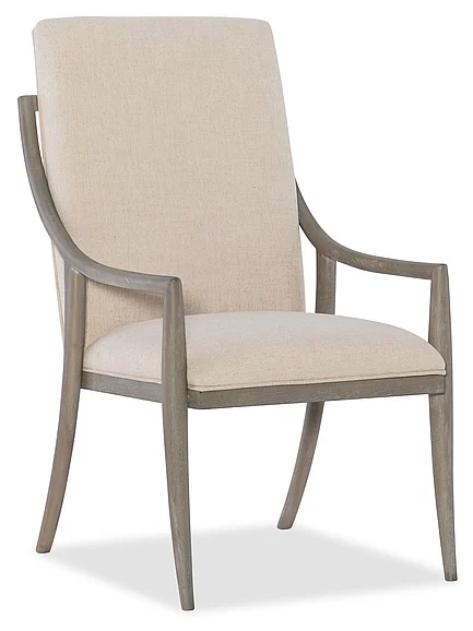 Hooker Furniture Affinity Host Chair (Set of 2) in Gray 6050-75500-GRY