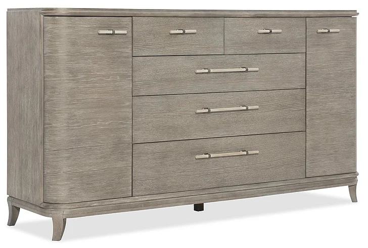 Hooker Furniture Affinity Server in Gray 6050-75907-GRY