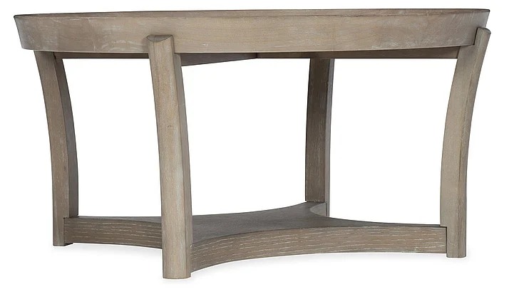 Hooker Furniture Affinity Round Cocktail Table in Gray 6050-80111-GRY