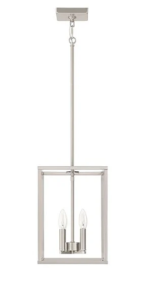 Craftmade Signature Foyer 4 Light 14" H Foyer in Brushed Polished Nickel 60634-BNK