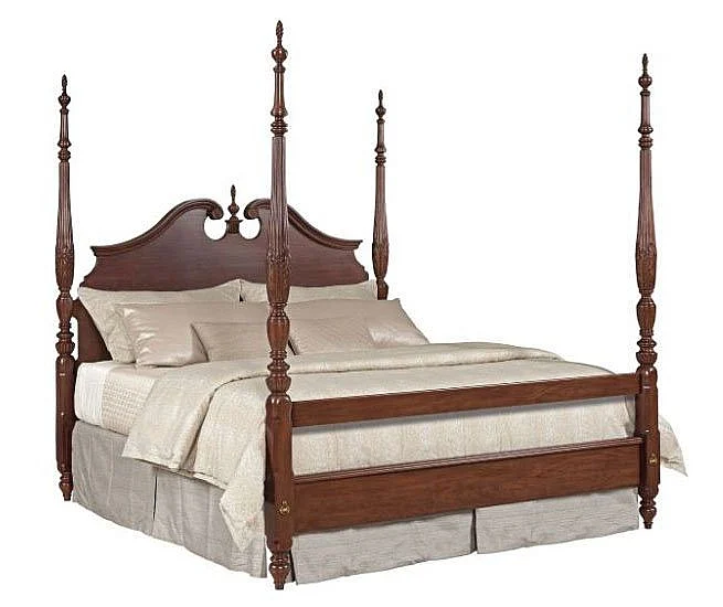 Kincaid Hadleigh Queen Rice Carved Bed 607-324P