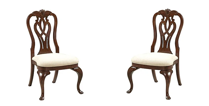 Kincaid Hadleigh Queen Anne Side Chair (Set of 2) 607-636