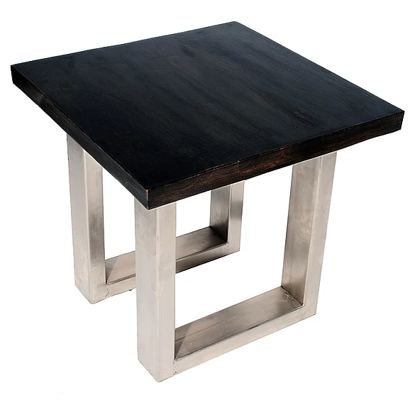 Moti Furniture Ramsey End Table in Black