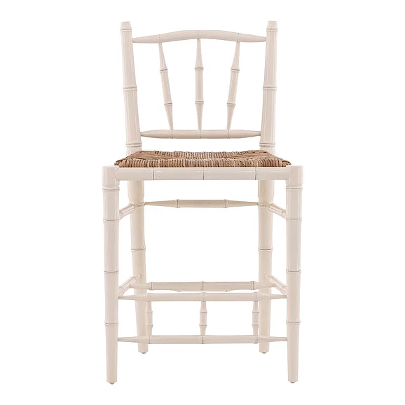 Furniture Classics Cream Bamboo Counter Stool 61060LT