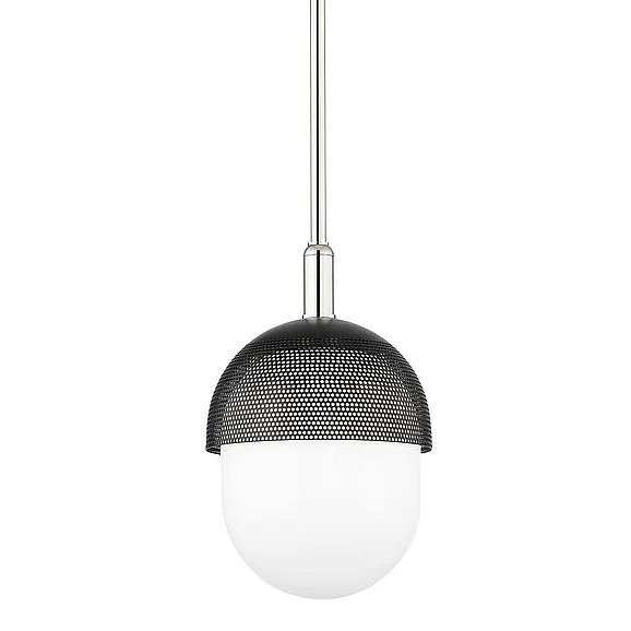 Hudson Valley Lighting Nyack Pendant 6109-PN/BK