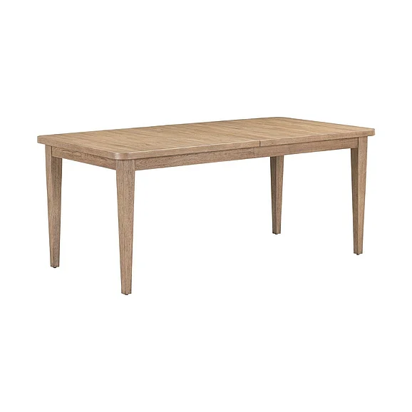 Liberty Furniture Sheridan Pointe Rectangular Leg Table in Vintage Natural 611-T3890