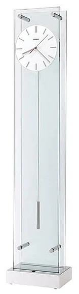 Howard Miller Echo II Floor Clock in Gloss White 611319