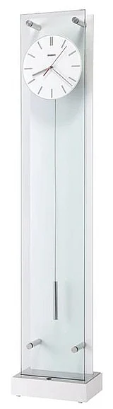Howard Miller Echo IV Floor Clock in Gloss White 611321