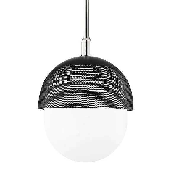 Hudson Valley Lighting Nyack Pendant 6119-PN/BK