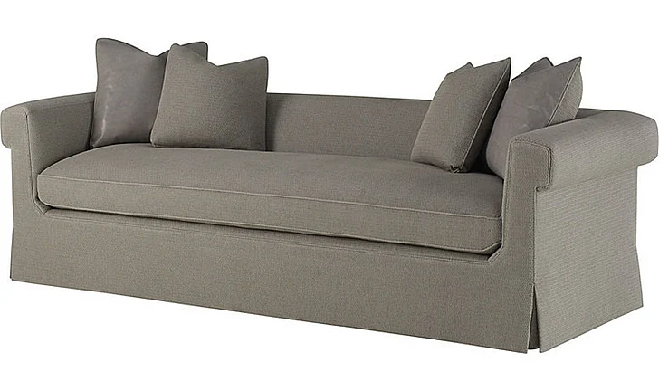 Baker Laura Kirar Horizonte Skirted Sofa BA6147S