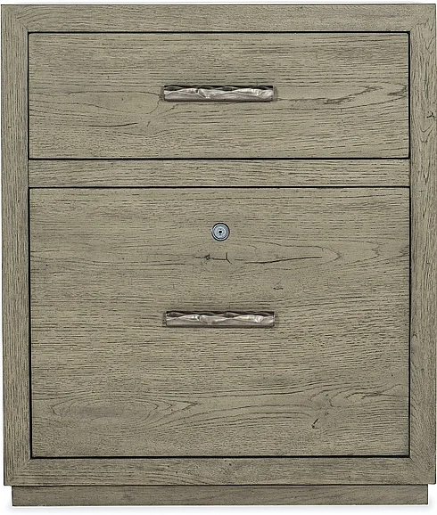 Hooker Furniture Linville Falls File Cabinet in Smoked Gray 6150-10416-85