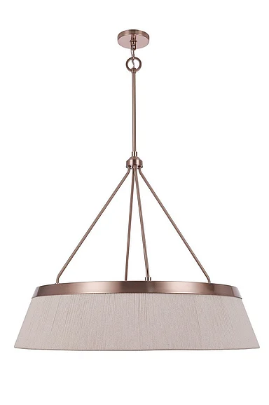 Craftmade Yates 8 Light 32" Pendant in Premium Bronze 61698-CPZ