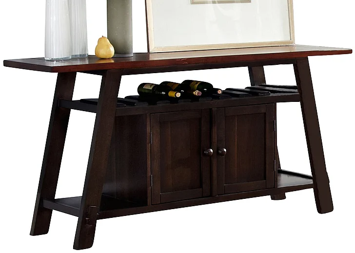 Liberty Furniture Lawson Server in Light/Dark Expresso 116-SR6033