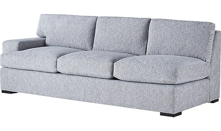 Baker Jean Louis Deniot Moonstone One Arm Sofa (Loose Back) BA6181SO
