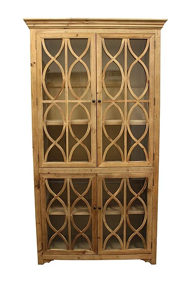 Moti Furniture Manhattan Beach Ikki Cabinet in Natural 62001002
