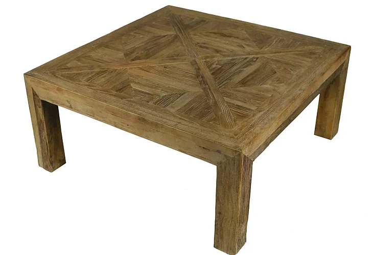 Moti Furniture Manhattan Beach Clifton Square Cocktail Table in Natural 62003003
