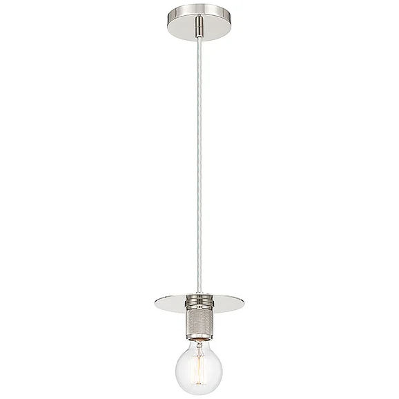 Access Lighting Central 1 Light Pendant in Polished Nickel 62338-PN