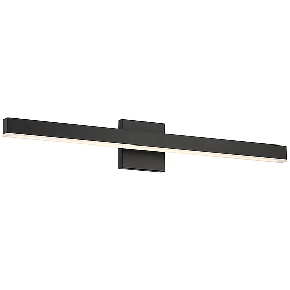 Access Lighting Cisco LED Vanity in Black 62364LEDDCS-MBL/WHT
