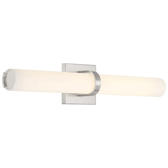 Access Lighting Escape LED Vanity in Brushed Steel/Opal 62522LEDD-BS/OPL