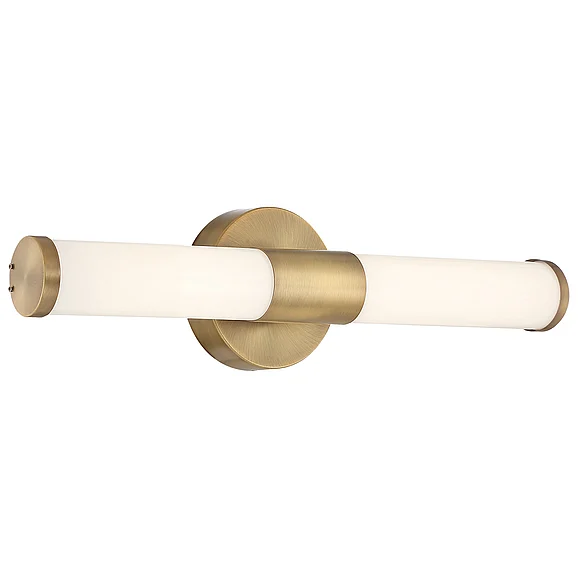 Access Lighting Retreat LED Vanity in Antique Brushed Brass/Opal 62535LEDDCS-ABB/OPL
