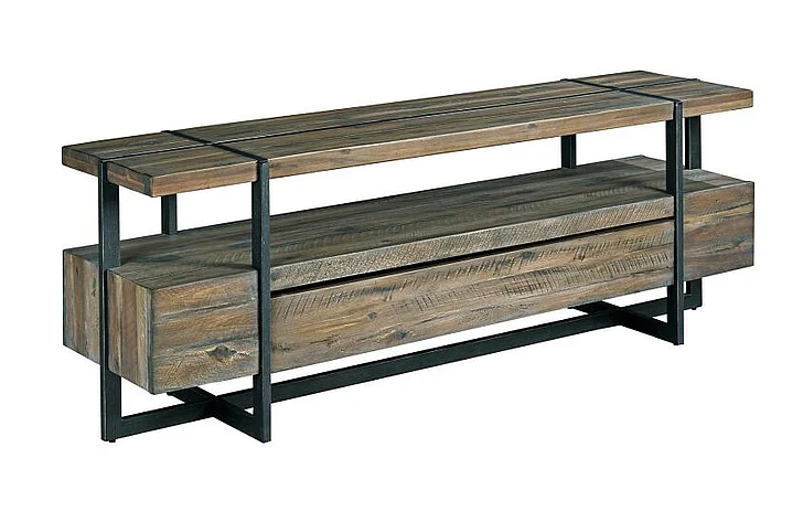 Hammary Modern Timber Entertainment Console in Raw Natural 626-926